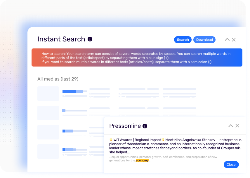 Instant Search